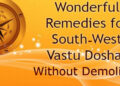 Southwest Vaastu Remedies