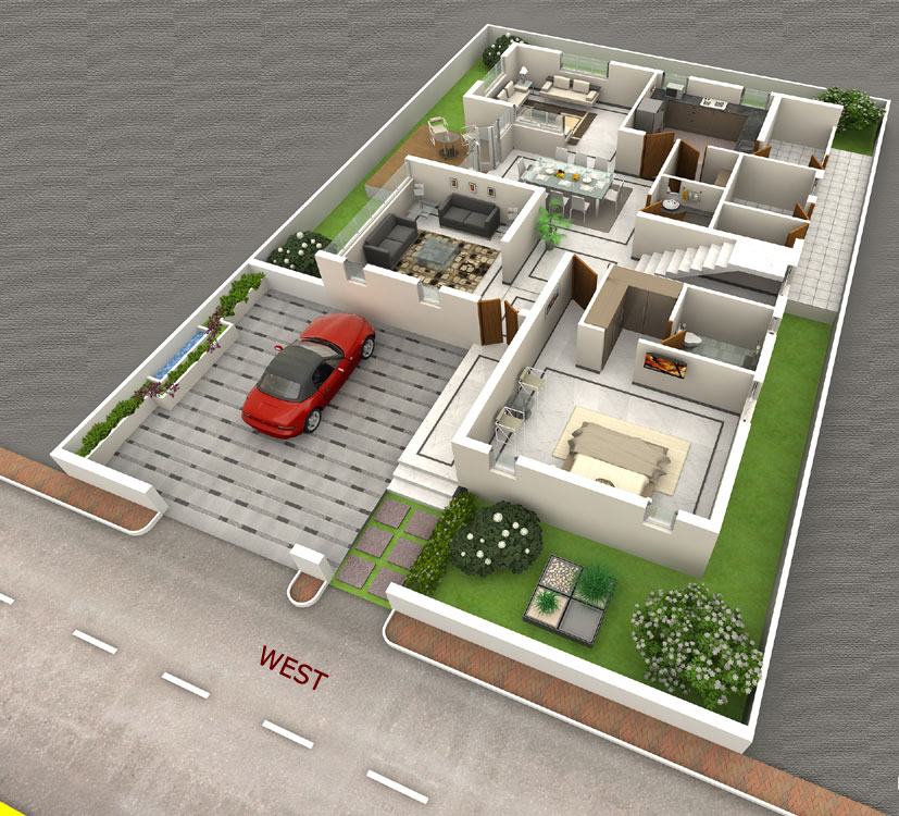 Vastu Rules For West Facing Houses Vaastu For West Facing Houses   West Facing Plan  