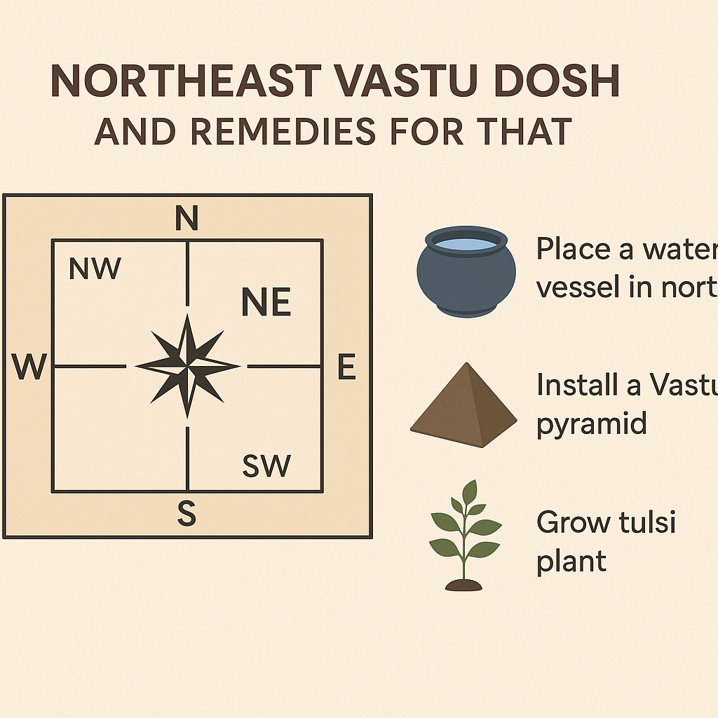 Northeast Vastu Dosh and Remedies 